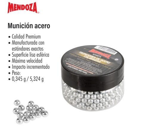 Munición acero