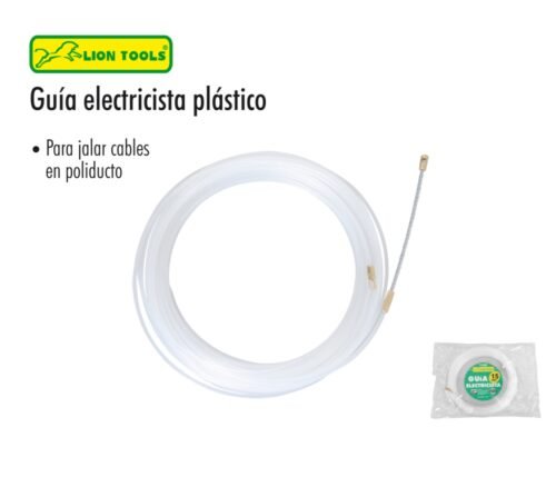 Guía electricista plástico