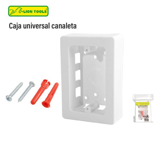 Caja universal canaleta