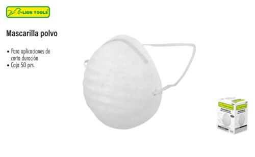 Mascarillas polvo