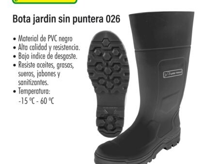 Bota jardín sin puntera 026