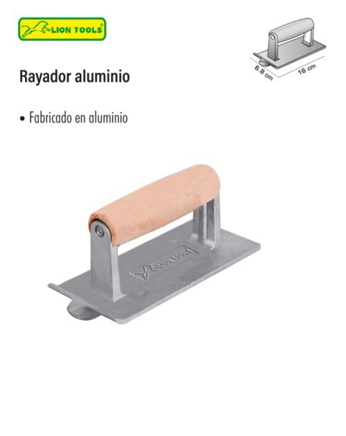 Rayador aluminio