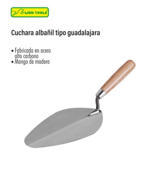 Cuchara albañil tipo guadalajara