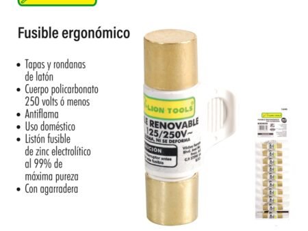 Fusible ergonómico