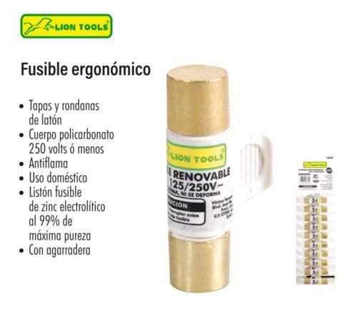 Fusible ergonómico