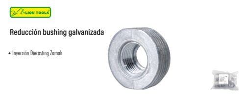 Reducción bushing galvanizada