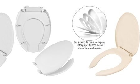 Asientos de baño alargado modelo vali
