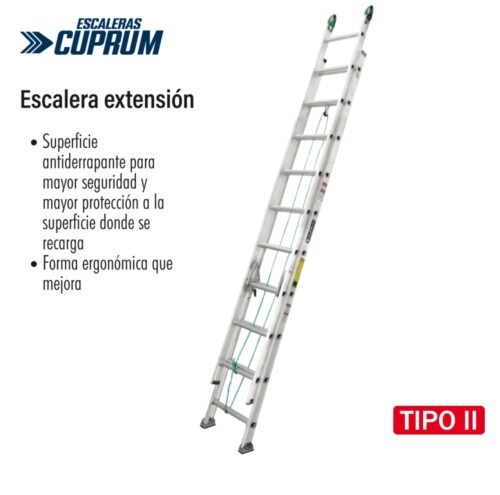 Escalera extensión