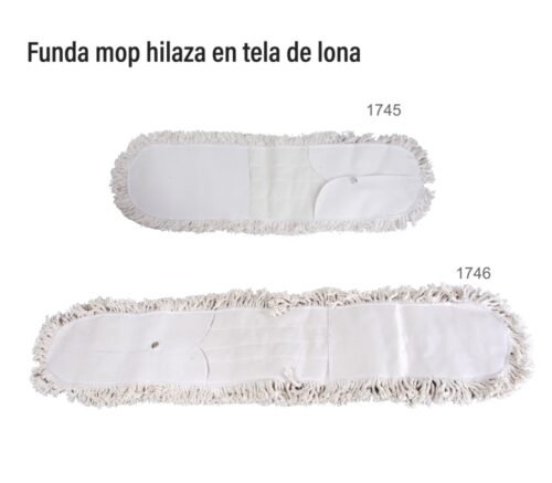 Fundas mop hilaza en tela de lona