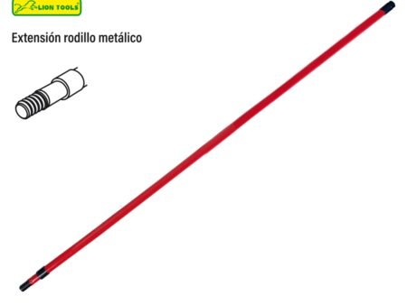Extensión rodillo metálico