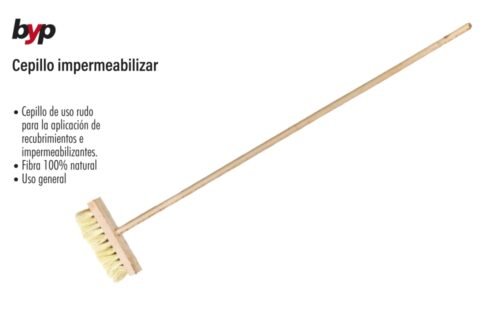 Cepillo impermeabilizar