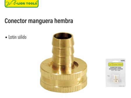 Conector manguera hembra