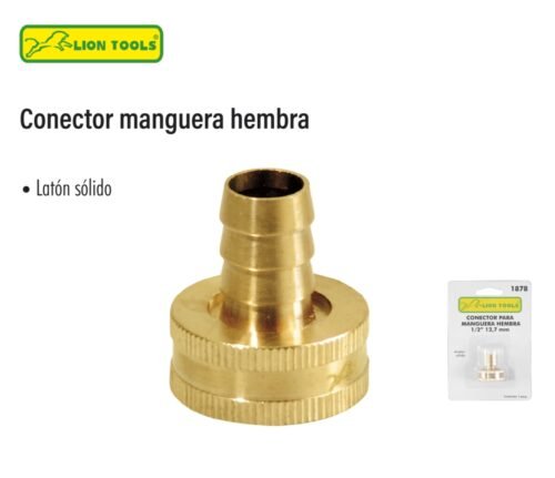 Conector manguera hembra
