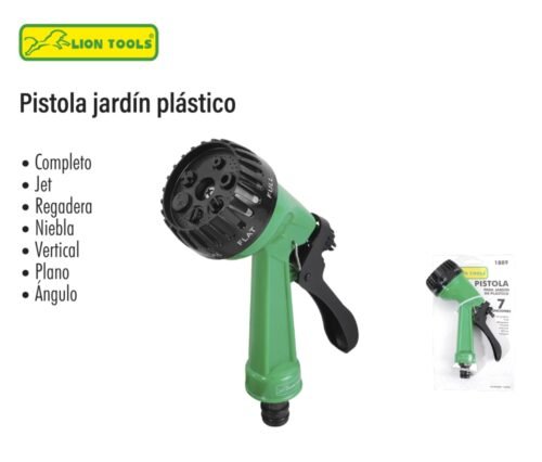 Pistola jardín de plástico