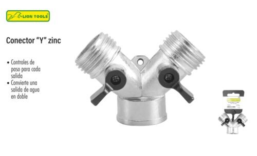 Conector "y" zinc