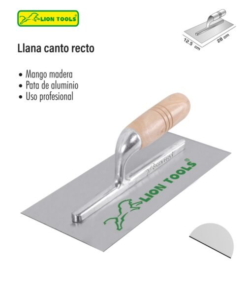 Llana canto recto