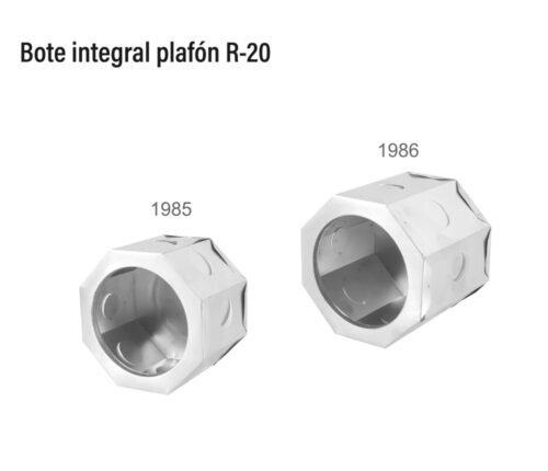 Bote integral plafón r20