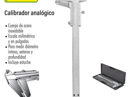 Calibrador analógico