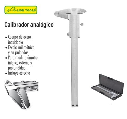 Calibrador analógico