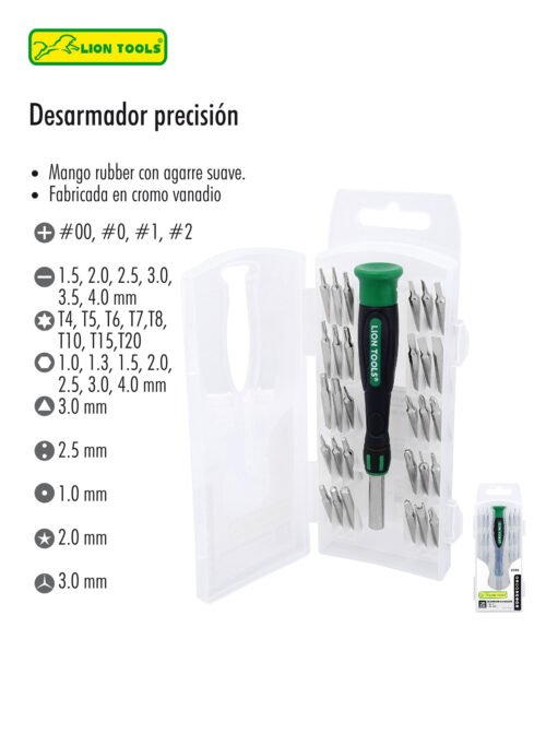 Desarmador precisión
