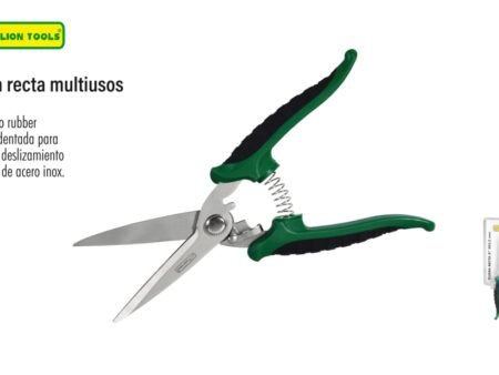 Tijera recta multiusos