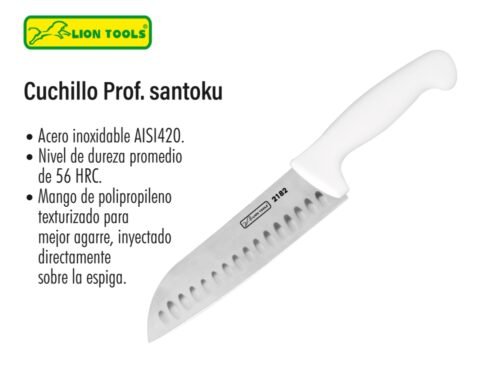 Cuchillo prof. santoku