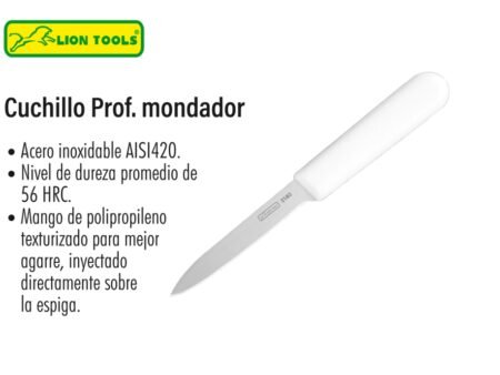 Cuchillo prof. mondador