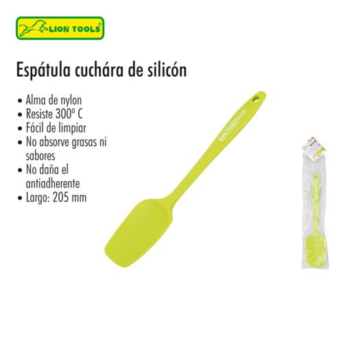 Espátula cuchara de silicon