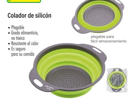 Colador de silicón