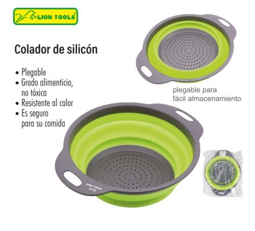 Colador de silicón