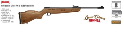 Rifle de aire juvenil rm10-bz barniz diábolo