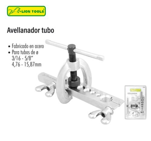 Avellanador tubo