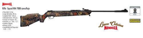 Rifle squad rm-7000 camuflaje