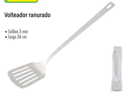 Volteador ranurado