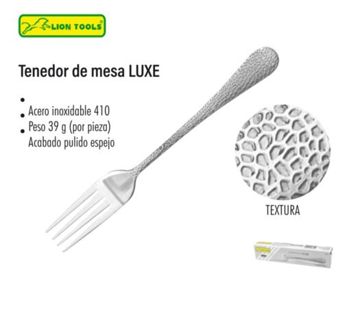 Tenedor de mesa luxe