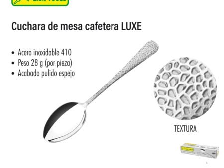Cuchara de mesa cafetera luxe