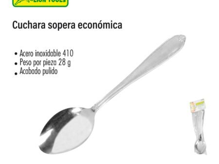 Cuchara sopera económica