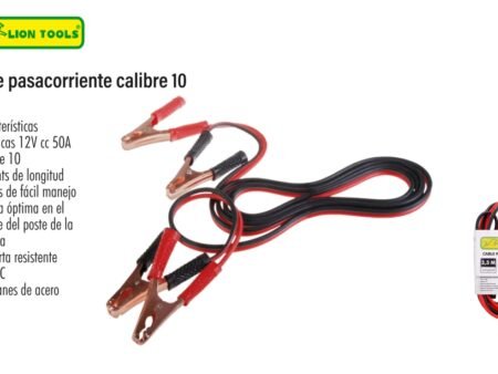 Cable pasacorriente calibre 10