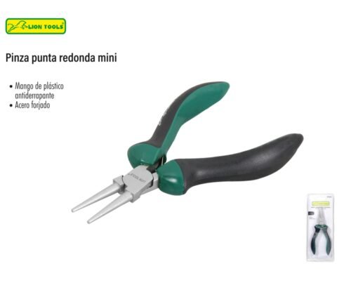 Pinza punta redonda mini