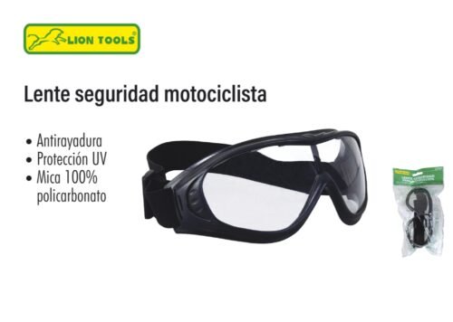 Lente de seguridad motociclista