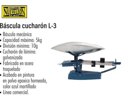 Báscula cucharón l-3