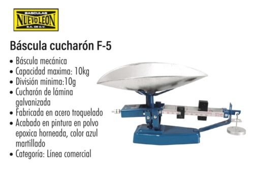 Báscula cucharón f-5