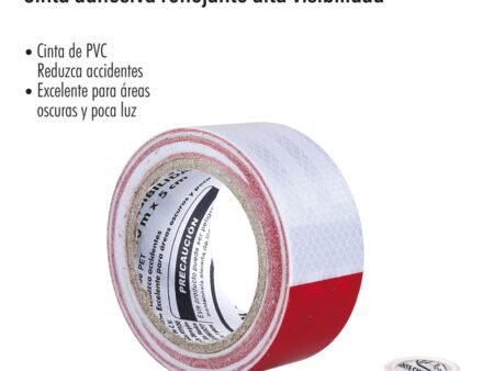 Cinta adhesiva reflejante alta visibilidad