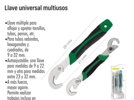 Llave universal multiusos