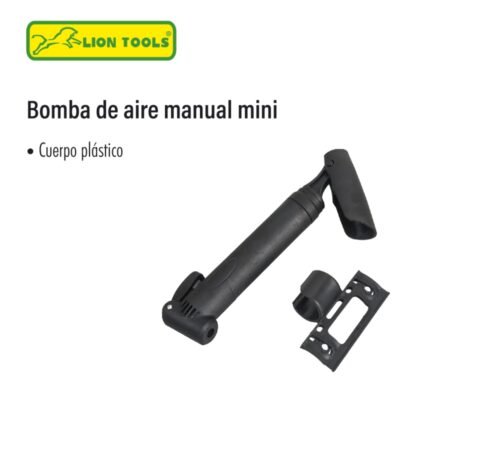 Bomba de aire manual mini 8"