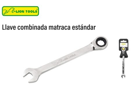 Llave combinada matraca estándar