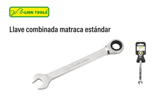 Llave combinada matraca estándar
