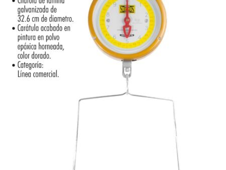 Báscula colgante charola j-din