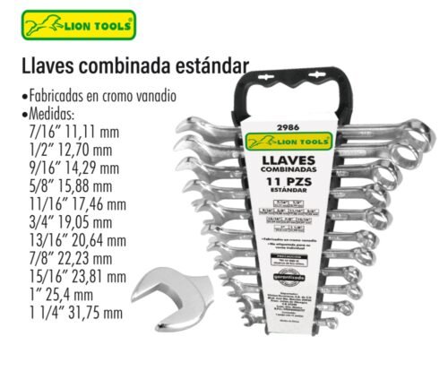 Llaves combinadas estándar