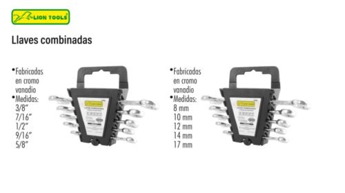 Llaves combinadas
